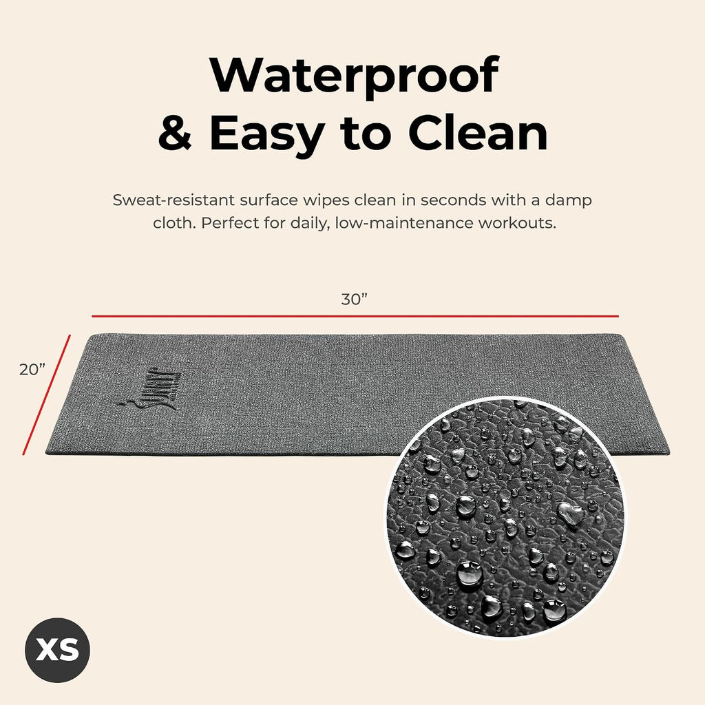 Equipment Mats, Home Gym Floor Protection, 4 Sizes