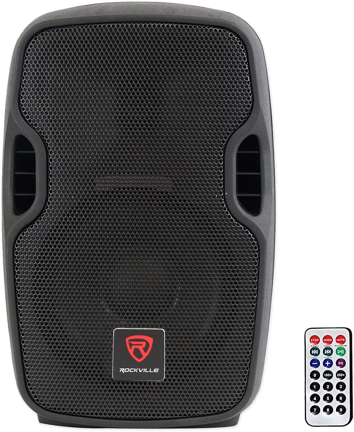 BPA8 300W Peak/75W RMS 8" Powered PA Speaker, Bluetooth, USB/SD, EQ, 1" Titanium Driver, Stand Mount/Flyable, for DJs