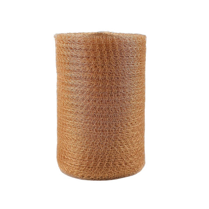 Copper Mesh - 5 Inches x 30 ft, 100% Pure Copper, Durable Fill Fabric for Hole Blocking, Flexible and Strechy