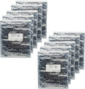 10 Pack 8" x 10" Cushioned Static Shielding Bags - Resealable Lightweight ESD Protective Anti-Static Packaging, Made