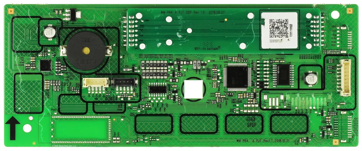 DC92-02394D for Samsung Washer Display Board