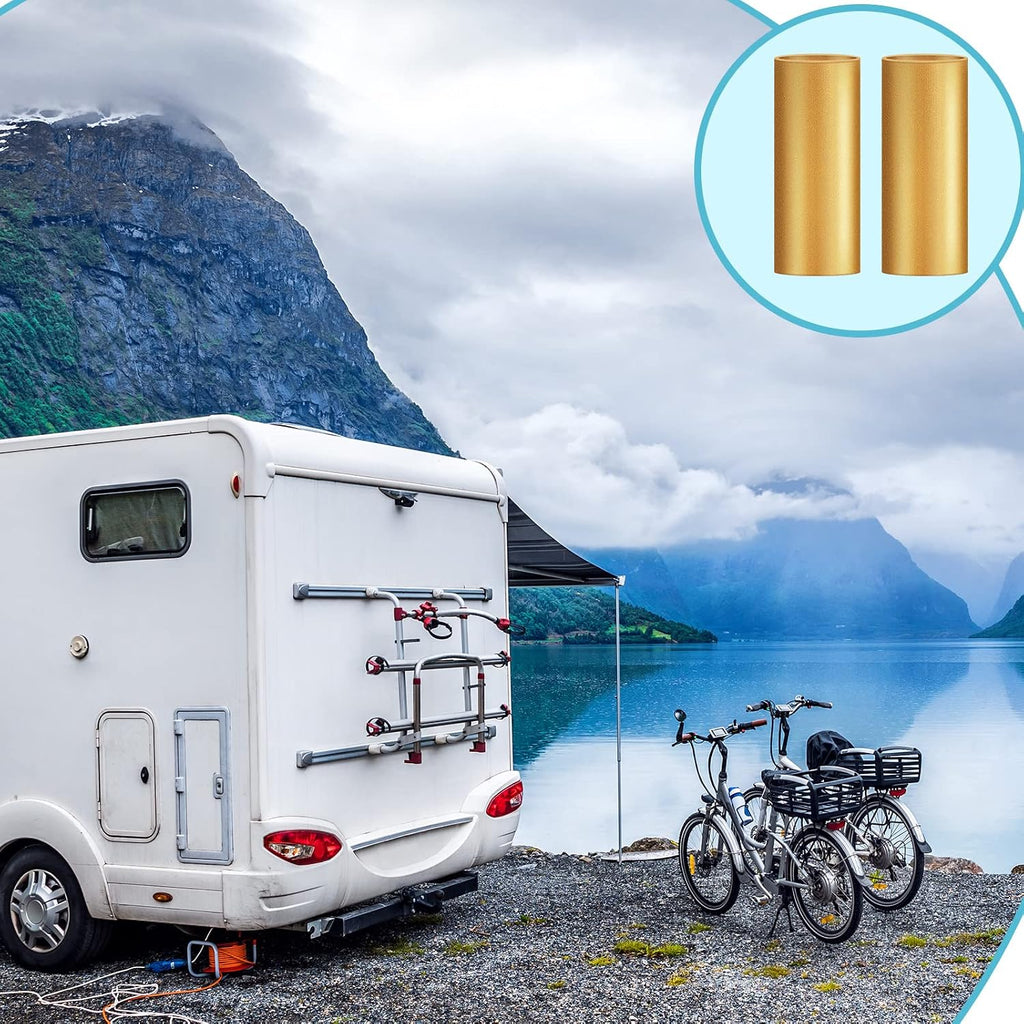 6 Pcs Trailer Spring Bushing Kit Brass for Axle Double Eye Leaf