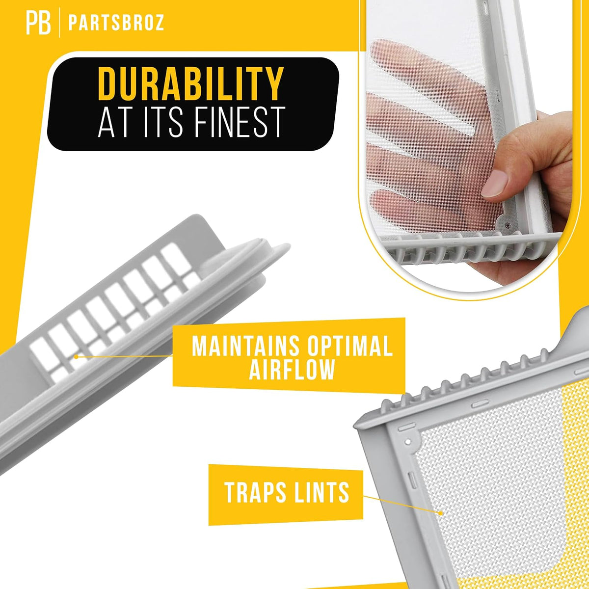Dryer Lint Filter Screen for LG DLGX5781WE