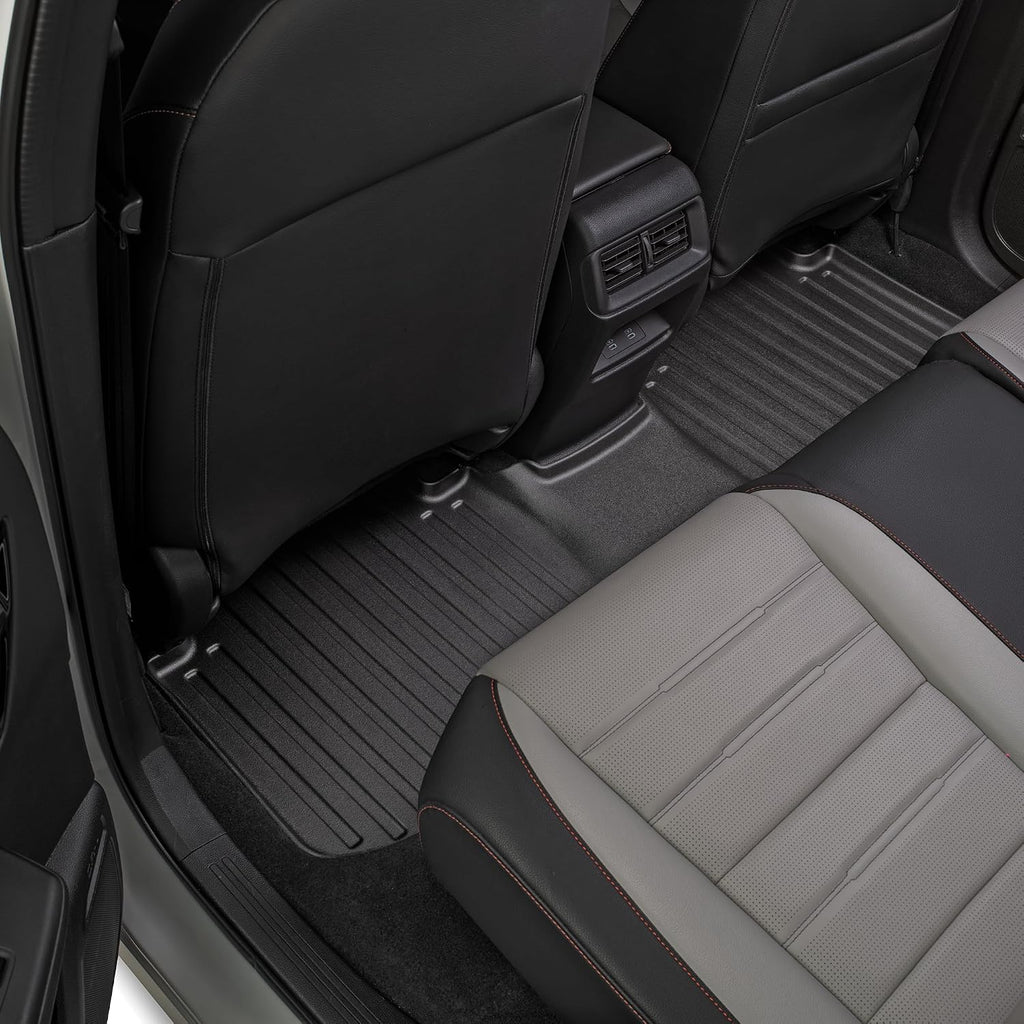 Car Floor Mats Custom fit for 2023-2026 Honda CR-V/CR-V Hybrid - Made in USA - Black - Full Set 1st & 2nd Row