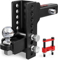 Adjustable Trailer Hitch Ball Mount for 2 Inch Receiver