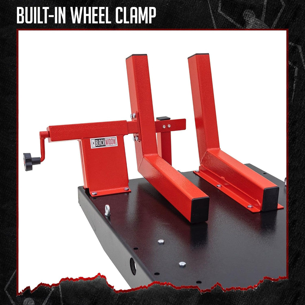 Motorcycle Lift Table, Pneumatic, 1,500 lb, ProLift, 31.25"