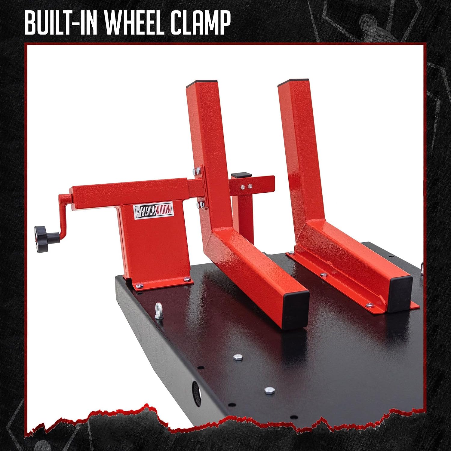 Motorcycle Lift Table, Pneumatic, 1,500 lb, ProLift, 31.25"