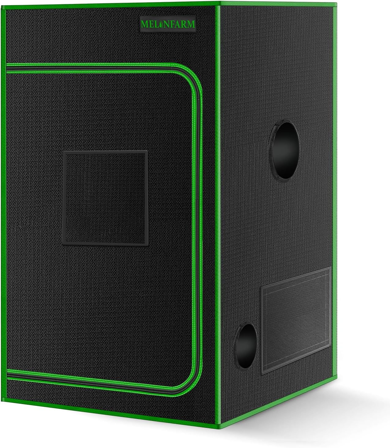 2x2 Grow Tent, 24"x24"x36'' High Reflective 600D Diamond Mylar Canvas with Observation Window and Floor Tray for