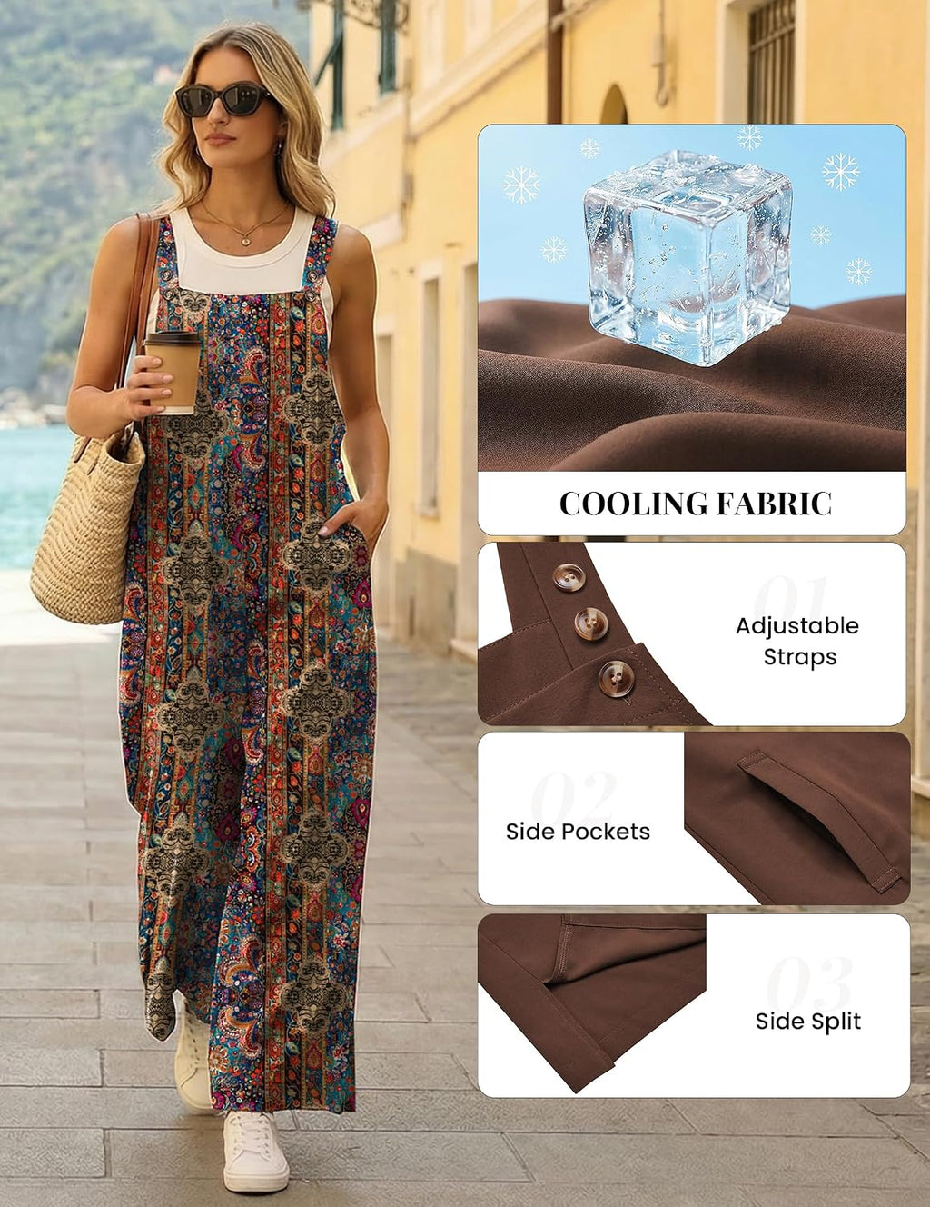 Overalls for Women Loose Fit Jumpsuits 2026 Fall Outfits