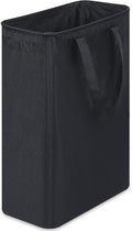 Slim Laundry Basket, Narrow Laundry Hamper with Handles, Collapsible Dirty Clothes Hamper, Tall Laundry Bin for