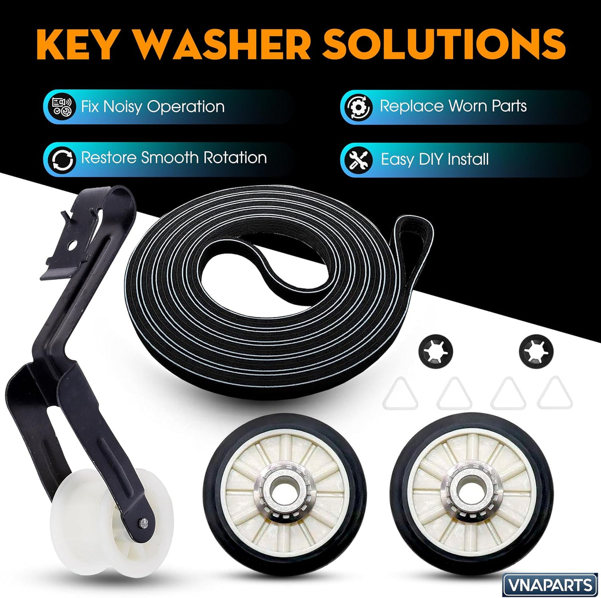 For Amana NED4600YQ0 NED4800VQ0 NED4500TQ0 NED4700YQ1 Dryer Repair Kit