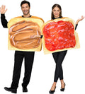 Peanut Butter and Jelly Costume, Halloween Adult Couple Costume for Halloween Dress Up Party