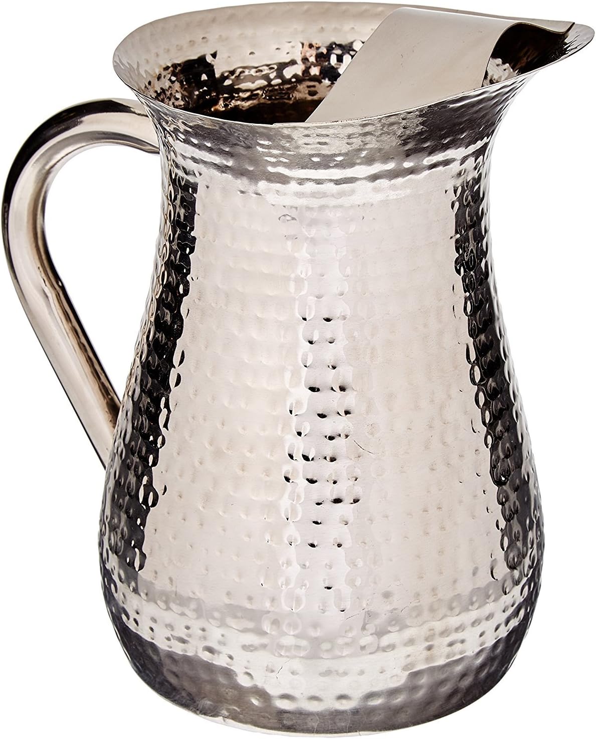 Hammered 72-Ounce Stainless Steel Pitcher