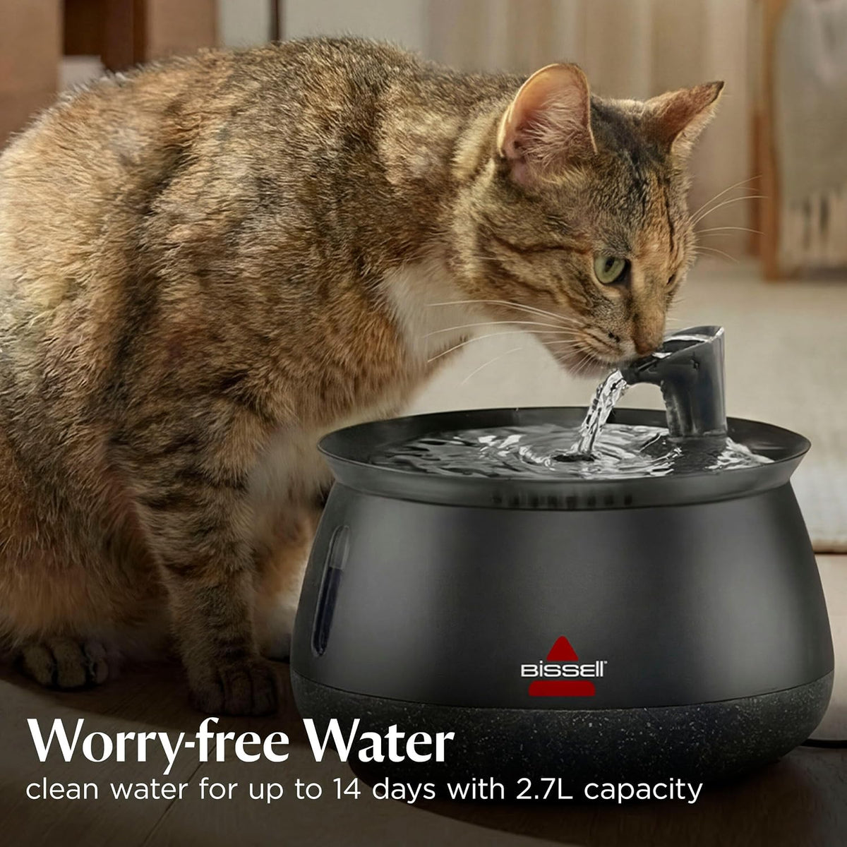 HydrateWell Cat Water Fountain, 91oz, 4408