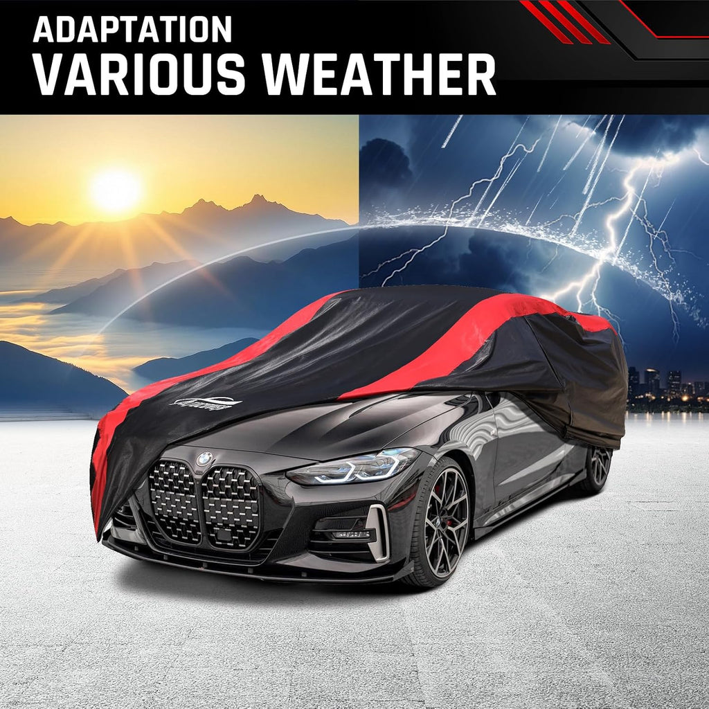 Car Cover Custom Fit for BMW M4/4 Series 420i 428i 430i 435i 440i, BMW i4 2014-2025, Coupe Car Cover Waterproof All