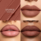 Nude Lip Liner Pencil, Creamy Definition Lip Contour, Sharpenable,SADDLE