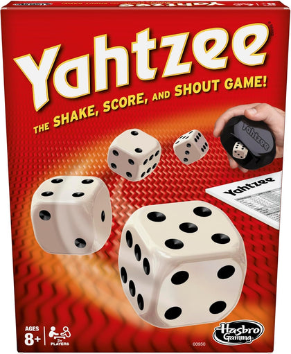 Hasbro Gaming Yahtzee Game, Fast-Playing Dice Games for Kids, Teens, and Adults, Strategy Games, Family Games for