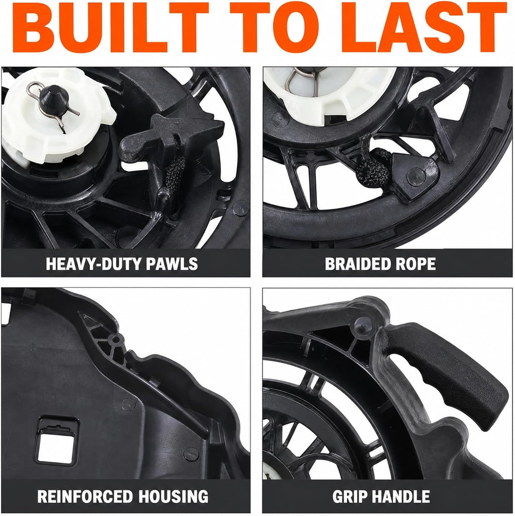 Recoil Starter Compatible with 163cc parts,Toro Recycler 22 Pull Start