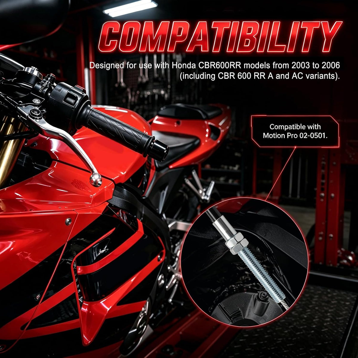 22870-MEE-010 Motorcycle Clutch Cable for Honda 2003-2006 CBR600RR
