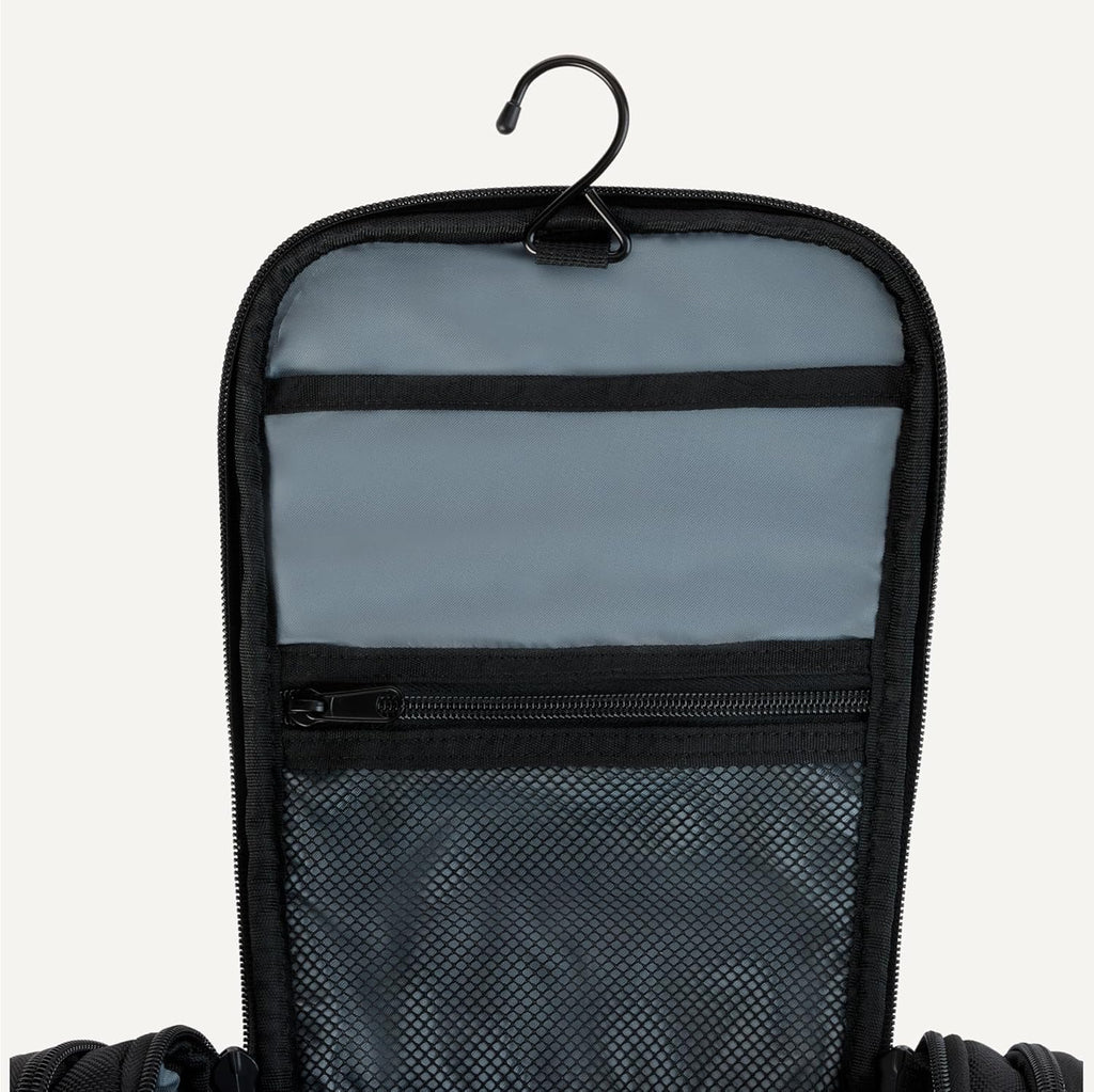 Spacious Toiletry Bag, Hanging Cosmetic Dopp Kit with Multiple Compartments, Durable 1680D Polyester, Large Capacity