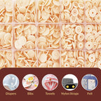 Plastic Snaps for Clothing - No-Sew Buttons