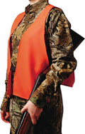 Safety Vest - Blaze Orange High Visibility Vest for Hunting, Adult/Youth Sizes