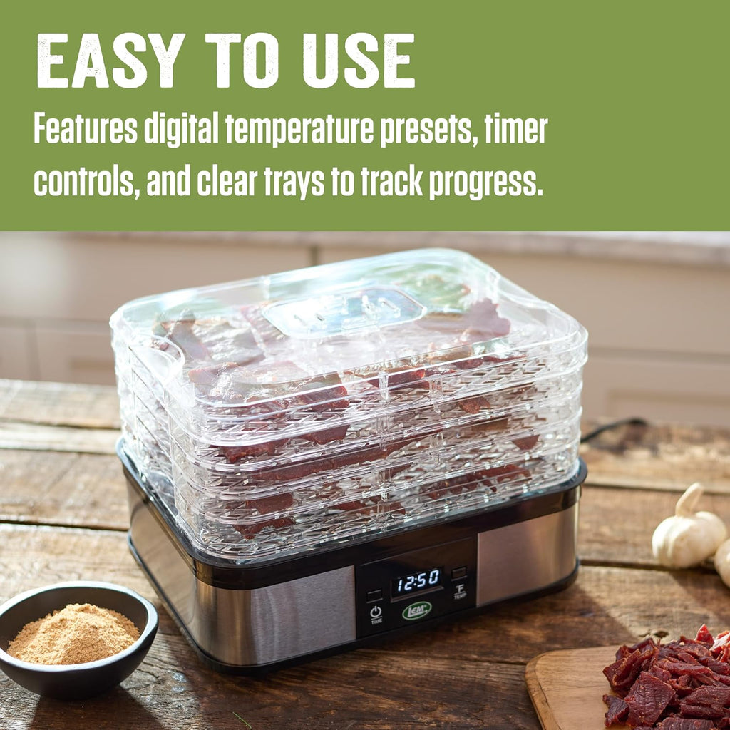 Products Food Dehydrator for Food, Jerky, Snacks, 5 Tray