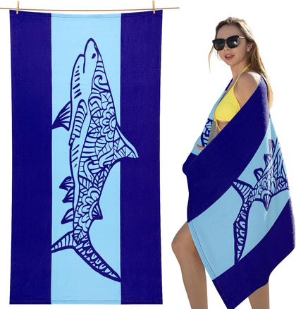 Sand Free Beach Towel - Large Oversized Beach Towel Sandproof 70x35 Big Microfiber Quick Dry Pool Towel, Thin
