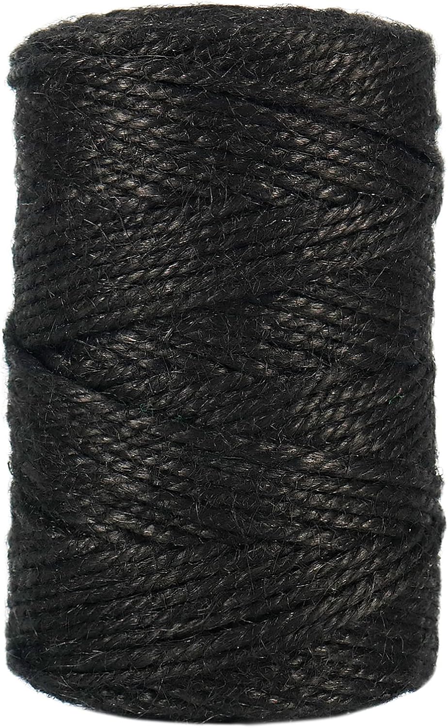 3mm Black Twine, 328 Feet Thick String for Crafts, Gift Wrapping
