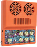 20W Electric Guitar Amp Rechargeable Mini Amplifer Combo for Desktop Practice with Distortion, Delay, Aux in and