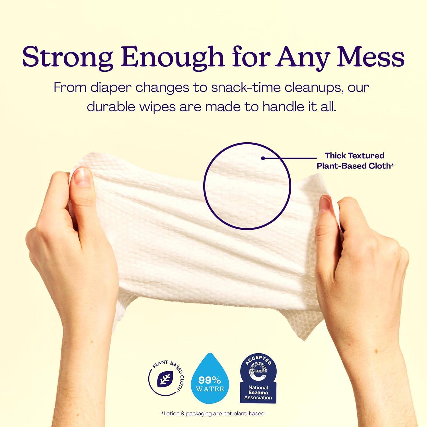 Premium Fragrance-Free Baby Wipes, with Chamomile & Aloe Extracts for Sensitive Skin - 12 Resealable Packs = 720