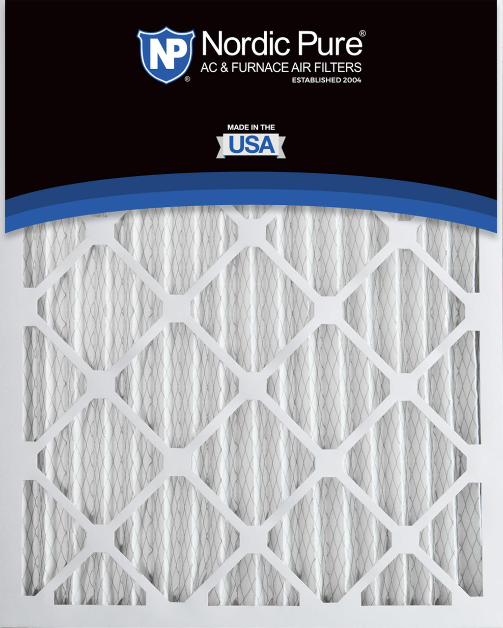 16x20x2 Pleated MERV 8 Air Filters 12 Pack