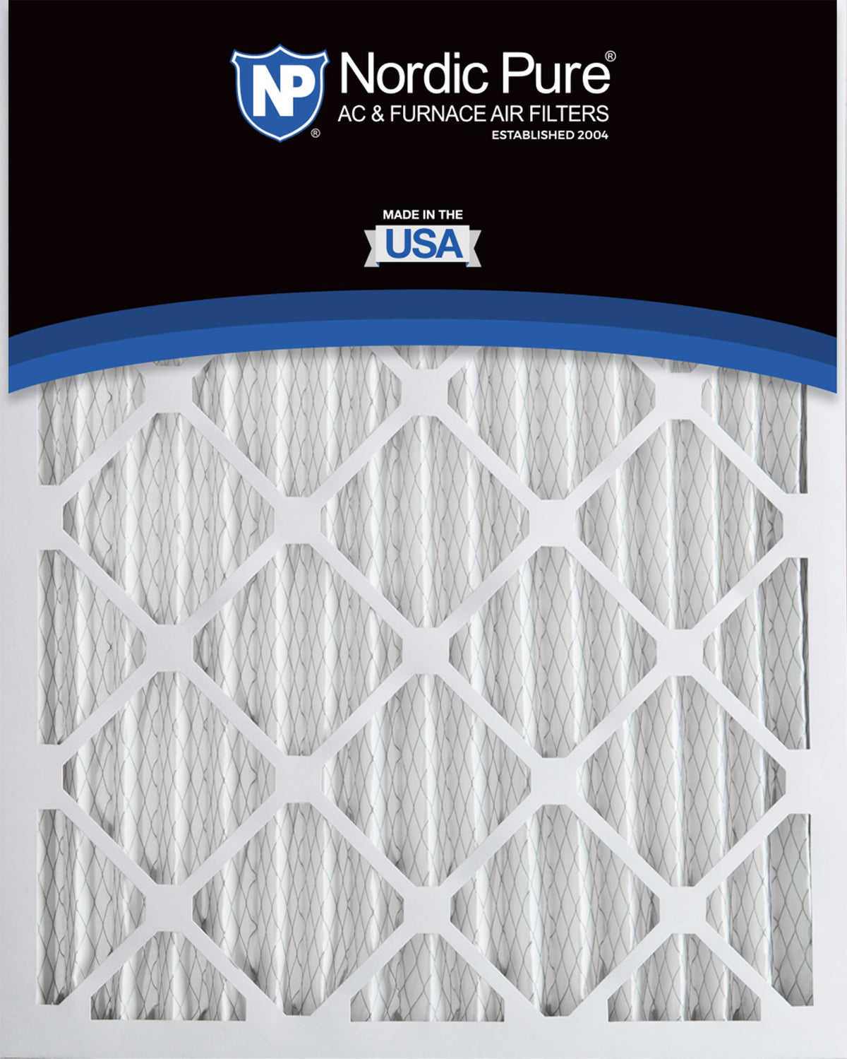 16x20x2 Pleated MERV 8 Air Filters 12 Pack