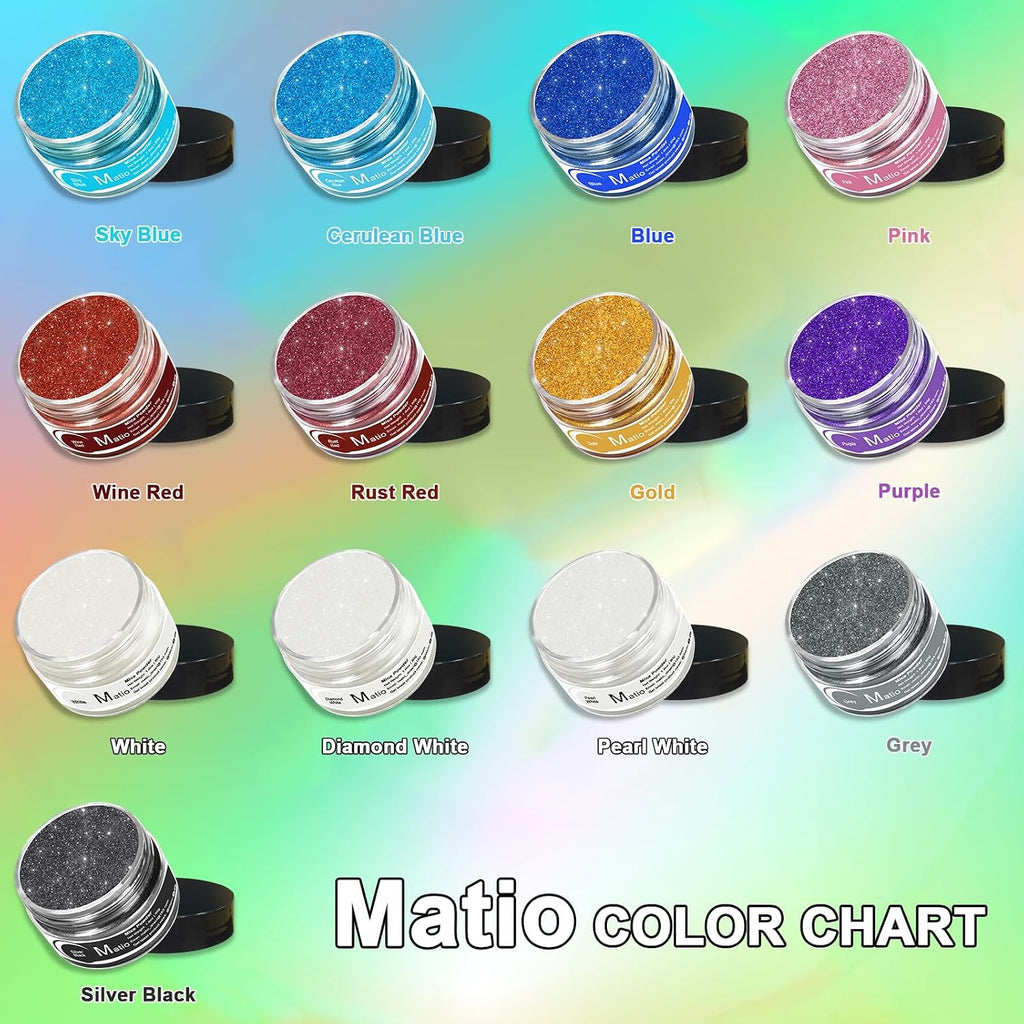 Mica Powder, 1.8oz/ 50g Diamond White Pearlescent Effect Mica Powder | Epoxy Resin Natural Color Pigment for Soap