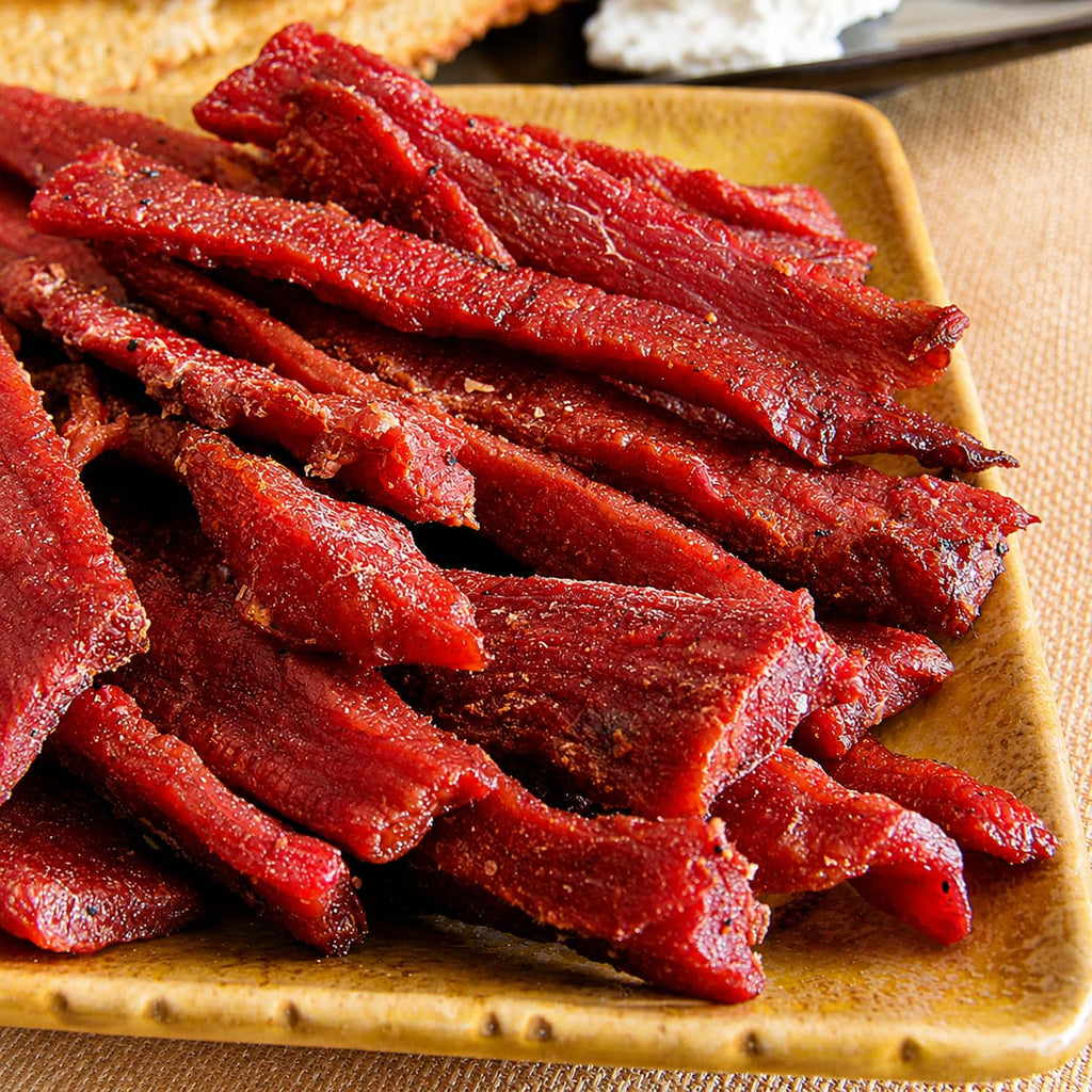 Beef Jerky Slicer Kit | Knife & Meat Slicing Cutting Board