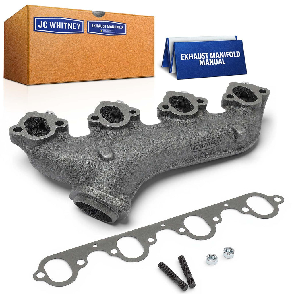 JC Whitney Left Exhaust Manifold Kit with Gasket