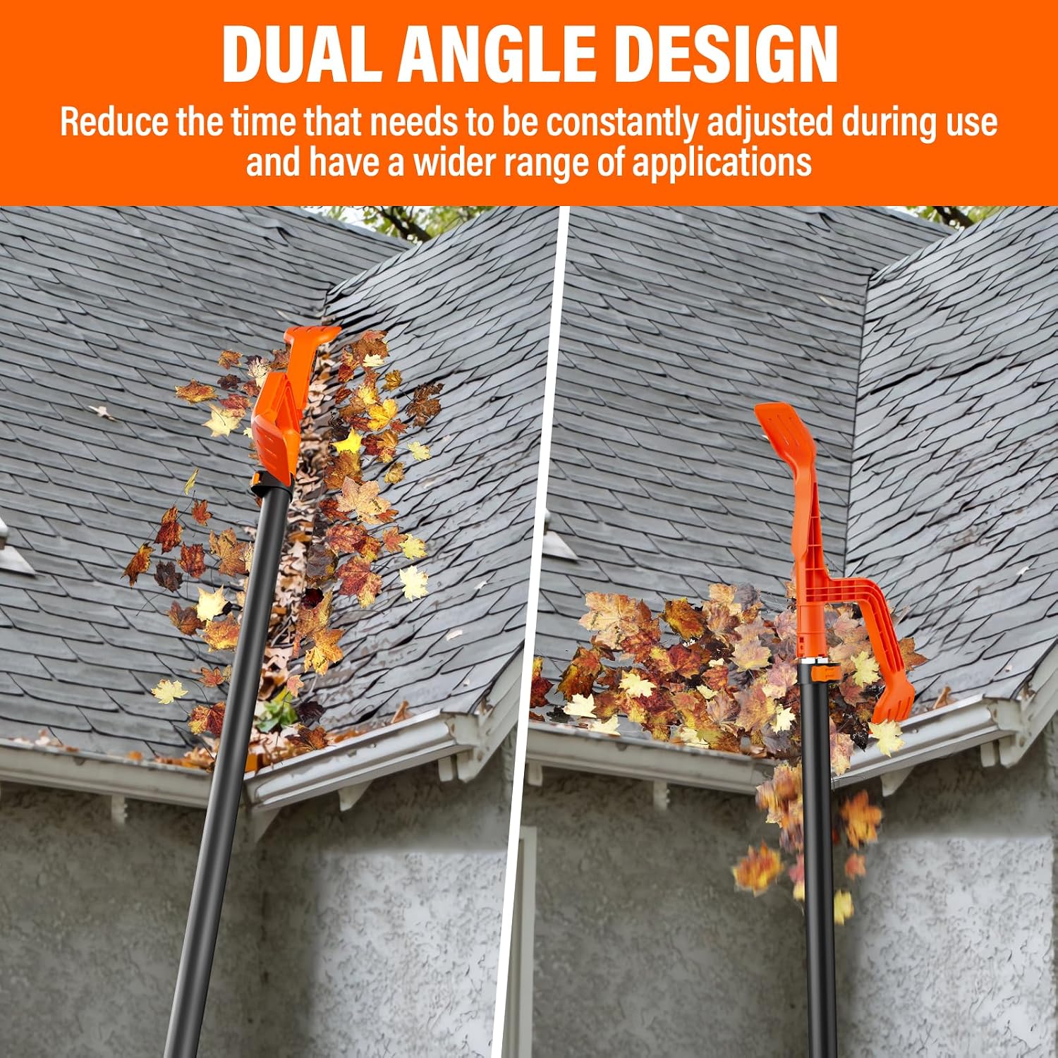 Gutter Cleaning Tools by KINGLEV (Without Pole)