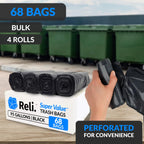 95 Gallon Trash Bags Heavy Duty