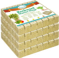 1.5 Inch Rockwool Cubes Seed Starter Plugs for Hydroponics,196 Plugs | Promotes Germination Rate & Root Growth