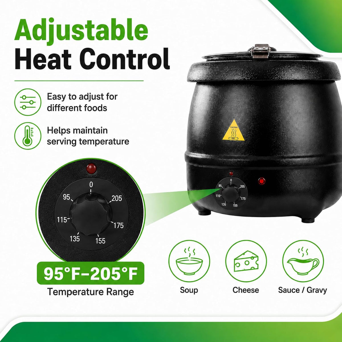 11 Quart Commercial Soup Kettle Warmer