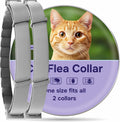 Flea and Tick Prevention for Cats - Collar - 2 Count - Adjustable