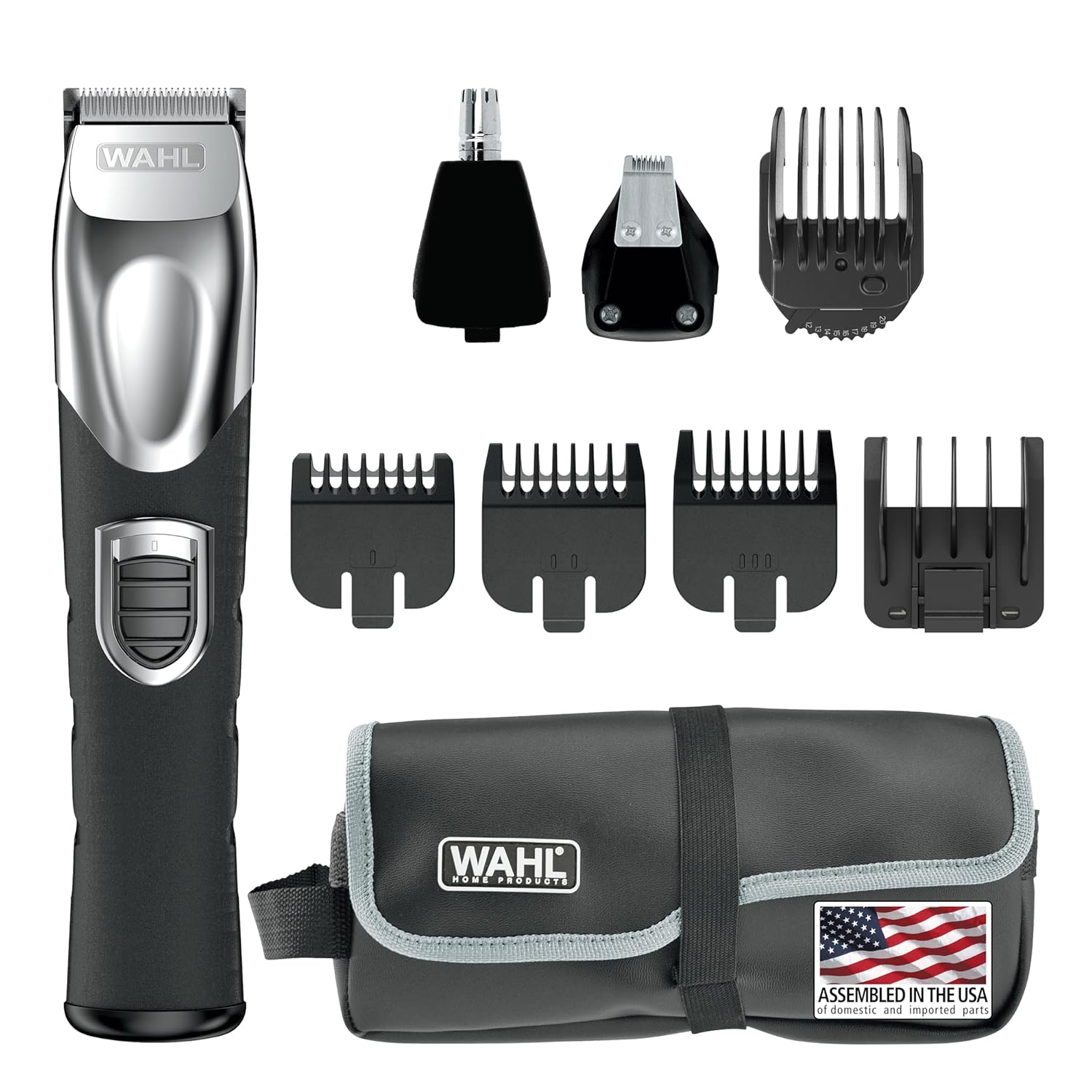USA Rechargeable Lithium Ion All in One Beard Trimmer for Men | Hair Trimmer For Beard Grooming, Detailing Edges, Ear