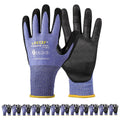 Level 5/A4 Cut Resistant Work Gloves, Touchscreen (12Pairs, 9/L)