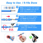 Kuject Heat Shrink Solder Seal Wire Connectors Kit 1000PCS