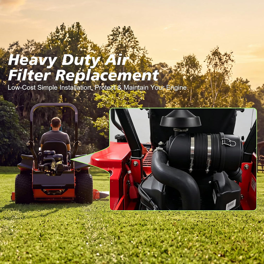 Heavy Duty Canister Air Filter Upgrade Kit for Kawasaki FR Series Engines