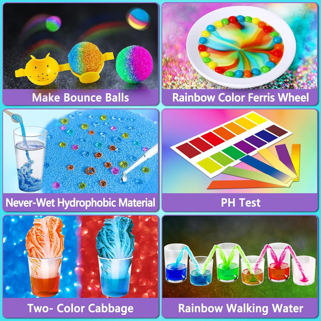 70+ Experiments Science Kit for Kids, Chemistry Set | Educational Toys Gifts Idea for Boys and Girls Birthday