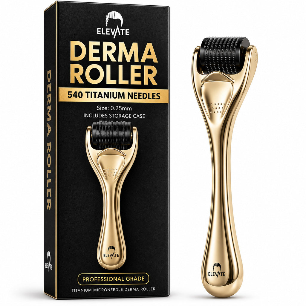 Derma Roller 0.25mm with 540 Titanium Microneedle Roller