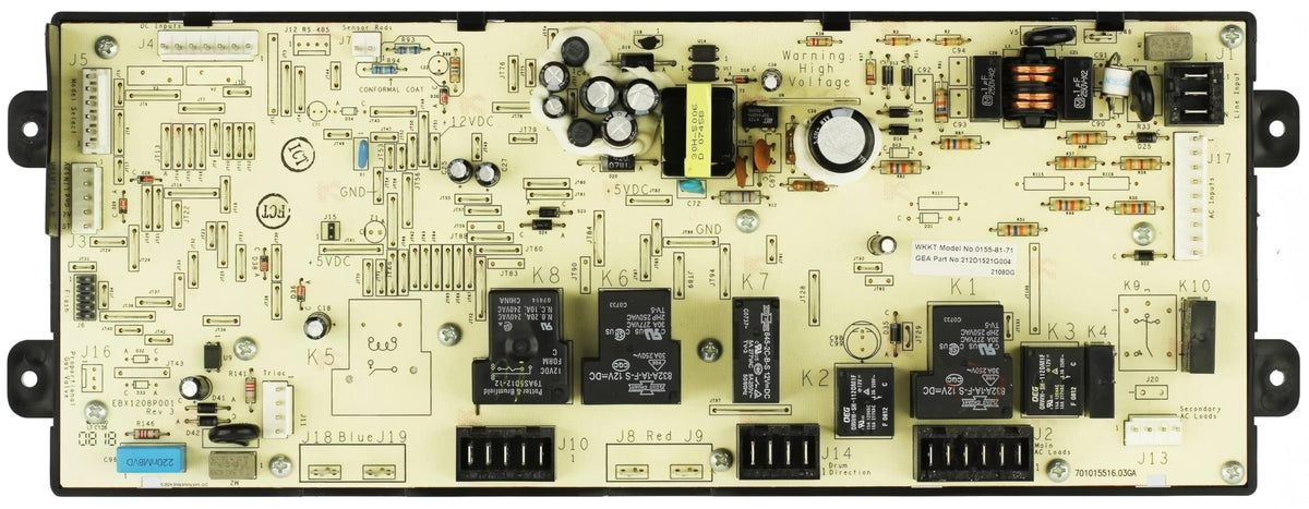212D1521G004 WE4M511 for GE Dryer Control Board