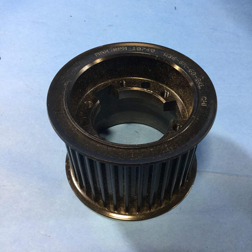 TB Woods W368M60 QT Power Chain Sprocket, SKL Bushing, 36 Teeth, 8 mm Tooth Pitch, 8M Section, 60 mm Belt Width, 3.555" OD
