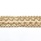 Braid Trim 0.78 inch 6.8 Yards Beige Gimp Fabric Trim